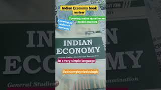 Review of Indian economy  book by Vivek singh,Best book for indian economy#economybyviveksing