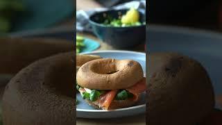 Бутерброд из Сёмги простой и вкусный Завтрак. Sandwich from Salmon simple and tasty Breakfast.