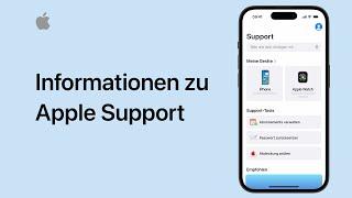 Informationen zur Apple Support-App für iPhone und iPad | Apple Support