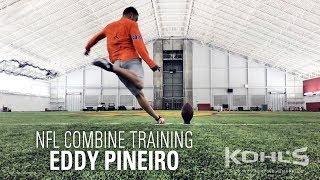 Eddy Pineiro | NFL Combine Kicker Training | Kohl's Kicking Camps