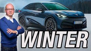 ELEKTROAUTO im WINTER: Cupra Tavascan VZ auf Eis – So gut ist er!