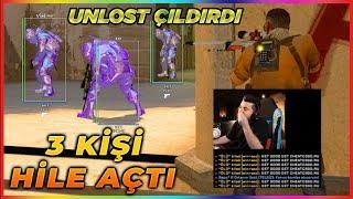 UNLOST CS2 DE 3 TANE HİLEYE DENK GELİYOR! KAPIDAN GEÇİRTMEDİLER