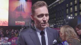 Interview of Tom Hiddleston at the European Premiere of "Kong: Skull Island"