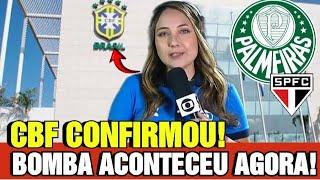 BOMBA! TÁ ACONTECENDO AGORA! NÃO ACREDITO! FOI CONFIRMADO! ÚLTIMAS NOTÍCIAS DO PALMEIRAS DE HOJE