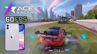 ACE RACER iPhone 11 ULTRA GRAPHIC 60FPS GAMEPLAY TEST