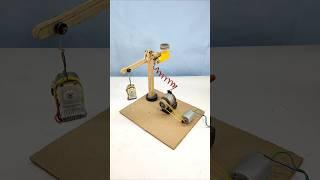 DIY Weight Lifting Machine with DC Motor – Easy & Powerful!