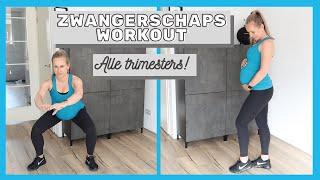 ZWANGER WORKOUT - Oefeningen voor thuis! //OPTIMAVITA