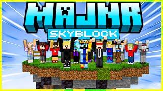 MAJNR ALE JE TO SKYBLOCK #1 [MarweX&@GEJMR&@Mesiac&@JakubDestro&@Kelohap&@Morryeej&@MegaSkuci&další]