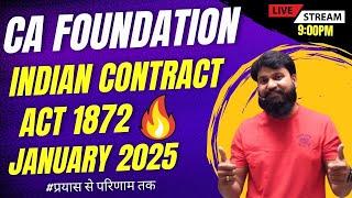 L 1 I Indian Contract Act 1872 CA Foundation Business Law I Free CA Foundation Classes on YouTube