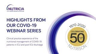 Highlights from Nutricia's COVID-19 Webinar Series