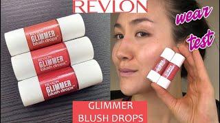 Revlon Glimmer Blush Drops // Swatches & Testbericht