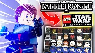 Star Wars Battlefront 2 But It's Lego Star Wars The Skywalker Saga! (Battlefront 2)