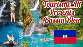 Bassin Blue (beautiful waterfall of Haiti)