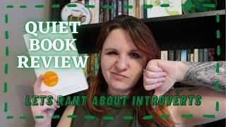 Book Review | Quiet by Susan Cain | let's rant about introversion/extroversion