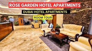 Rose Garden Hotel Apartments Bur Dubai Review, Room Tour Of Service Apartment in Dubai #dubaihotel