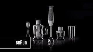 Braun Multiquick 5 Hand blender, MQ 545 Aperitive - Lighter. Handier. Easier | Introduction