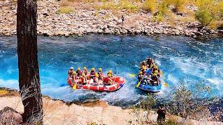 KÖPRÜLÜ KANYON RAFTİNG TURU – Yağmur Altında Rafting Keyfi – Antalya, Manavgat, Köprüçay