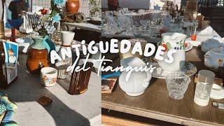 Fui a mi puesto favorito de decoración vintage en el tianguis 