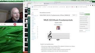 Ohlone College - 2020 MUS 103 Music Fundamentals - Intro