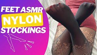 Nylon Stockings | Scratching Tights | Feet ASMR