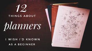12 Things I Wish I’d Known About Planners As A Beginner
