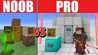 Minecraft NOOB vs PRO: CASTLE ATTACK CHALLENGE