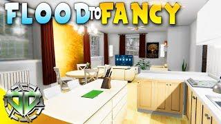 House Flipper Gameplay : FROM FLOOD TO FANCY : PC Lets Play : Full Release