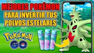  ¡DEBES VER ESTE VÍDEO! LOS MEJORES POKÉMON PARA INVERTIR POLVOS ESTELARES en Pokémon GO [Keibron]