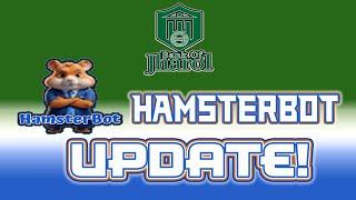 HAMSTERBOT *UPDATE* (8/27/24) -- FIRST OFFICIAL WITHDRAWAL! OFF TO A GREAT START!