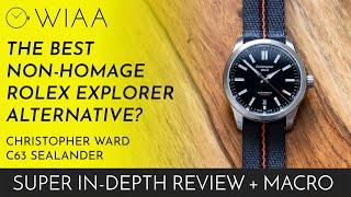 The best non-homage Rolex Explorer alternative? Christopher Ward C63 Sealander