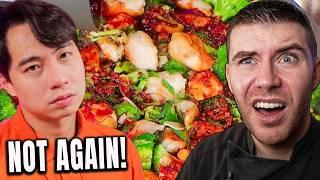 Pro Chef Reacts.. To Uncle Roger Found The WORST Orange Chicken (Rachael Ray)