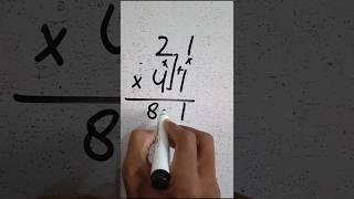 2 digit multiplication tricks#shortvideo