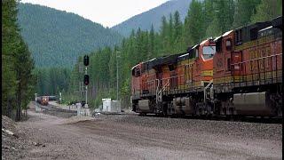 BNSF's Marias Pass: A Railroad Superhighway