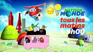 Piwi + vous emmène tout l'été autour du monde avec Super wings, 1m10 et les Barbapapa