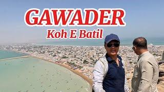 Amazing view of Gwader city from koh e batil || Koh-E-Batil || Amazing view of Gwader ||