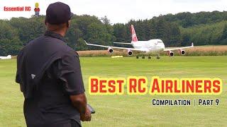 BEST COMPILATION of RC AIRLINERS 2024 | PART 9