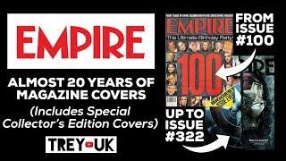 EMPIRE Magazine Covers (Almost 2 Decades worth!) Including Collector’s Only Covers + Print Adverts