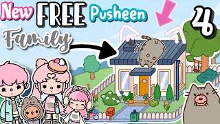 NEW FREE Pusheen FAMILY House DesignTOCA BOCA House IdeasNEW FREE UPDATE TocaLifeWorld