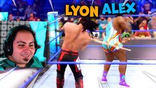 LYON BASTONA ALEX SU WWE 2022 IN LIVE!!