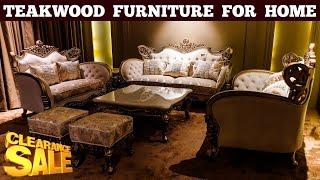 Teakwood Beds Sofa Sets Dinning Table Chairs on Sale in Kirti Nagar Furniture Market Delhi