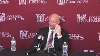 College of Charleston Men's Basketball Head Coach Chris Mack's Media Availability 4/02/24