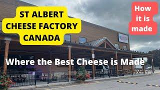 How Cheese is Made: St Albert Cheese Factory Canada