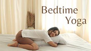 Yoga For Better Sleep | How To Get Quality Sleep | De - stress & Anxiety Relief