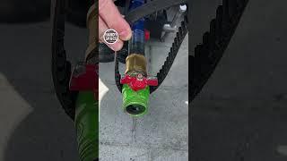 Plumbers, Take Note! A Trick with a Car Engine Belt! #tricks