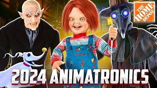 New Home Depot Halloween Animatronic Lineup Demos with Prices! | Home Depot 2024