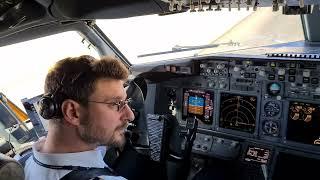 Pilot Driving Airplane |  Boeing 737 700 Take Off | Cockpit View