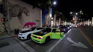 We Took Our 1,000+ HP HELLCATS & DEMONS TO RODEO DRIVE *terrible idea*