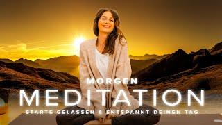 Geführte Morgen Meditation | Deinen Tag gelassen & entspannt starten | 10 Minuten