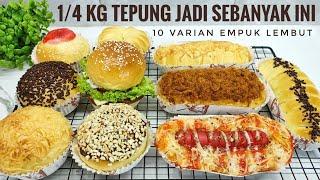 RESEP ROTI EMPUK DAN LEMBUT