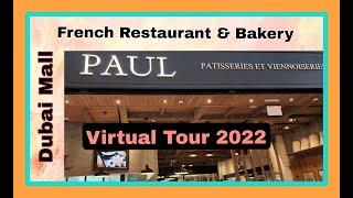 Paul Café Dubai Mall | Amazing French breads, pastries and Food | Dubai best Instagrammable café